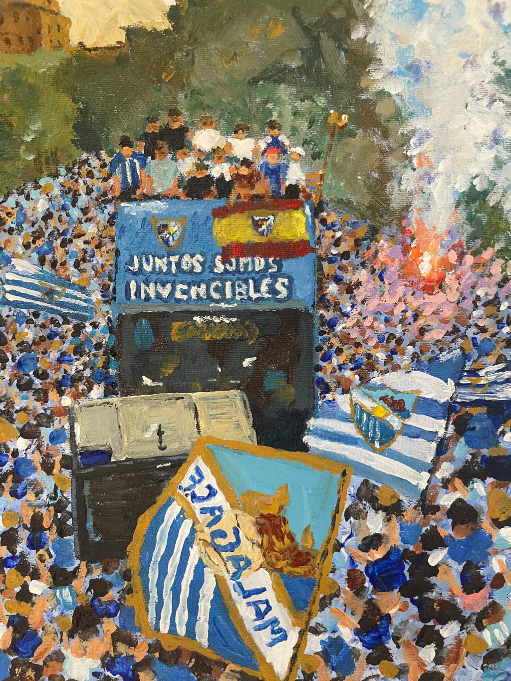 Rosaleda y roca