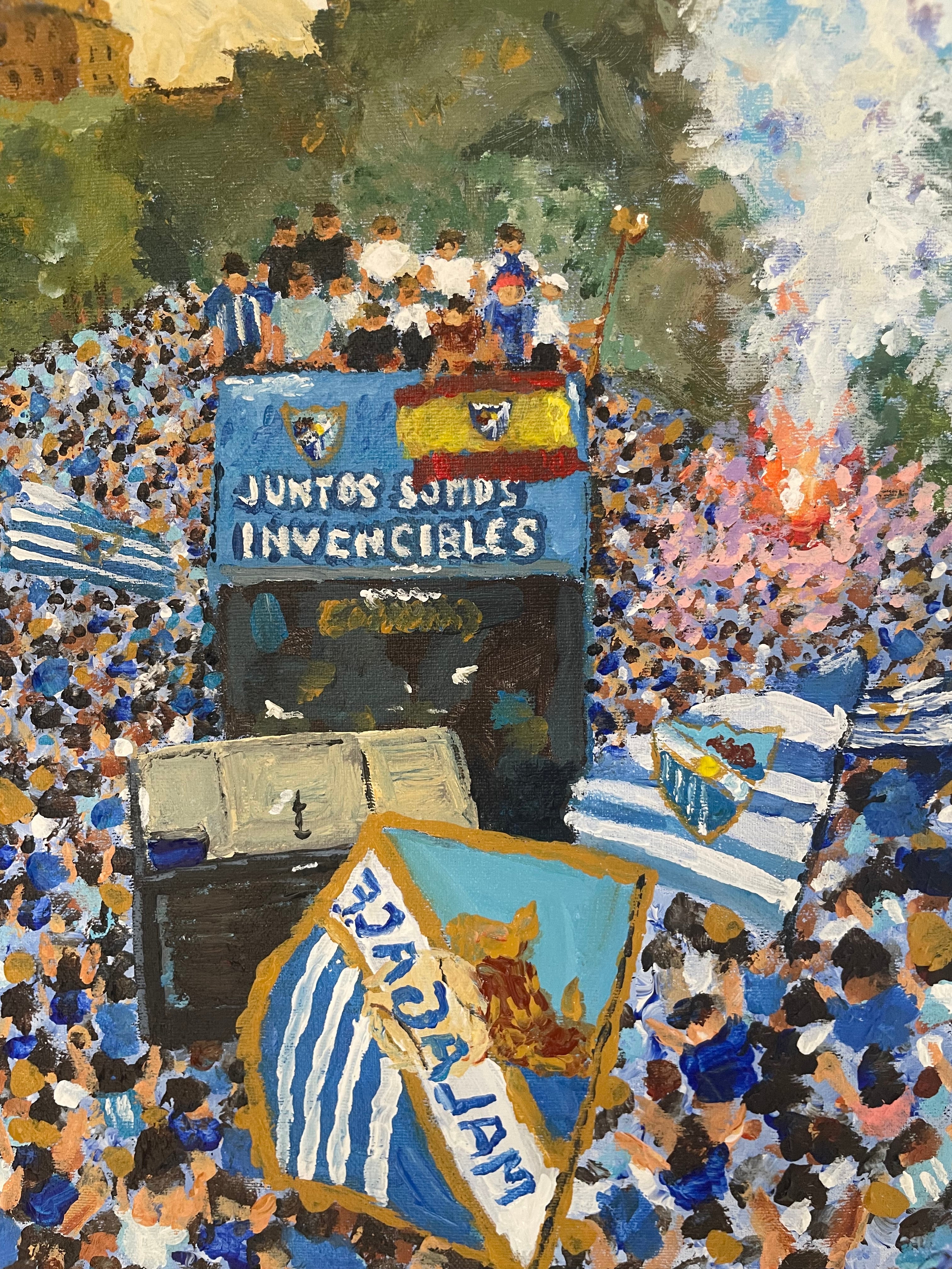 Rosaleda y roca